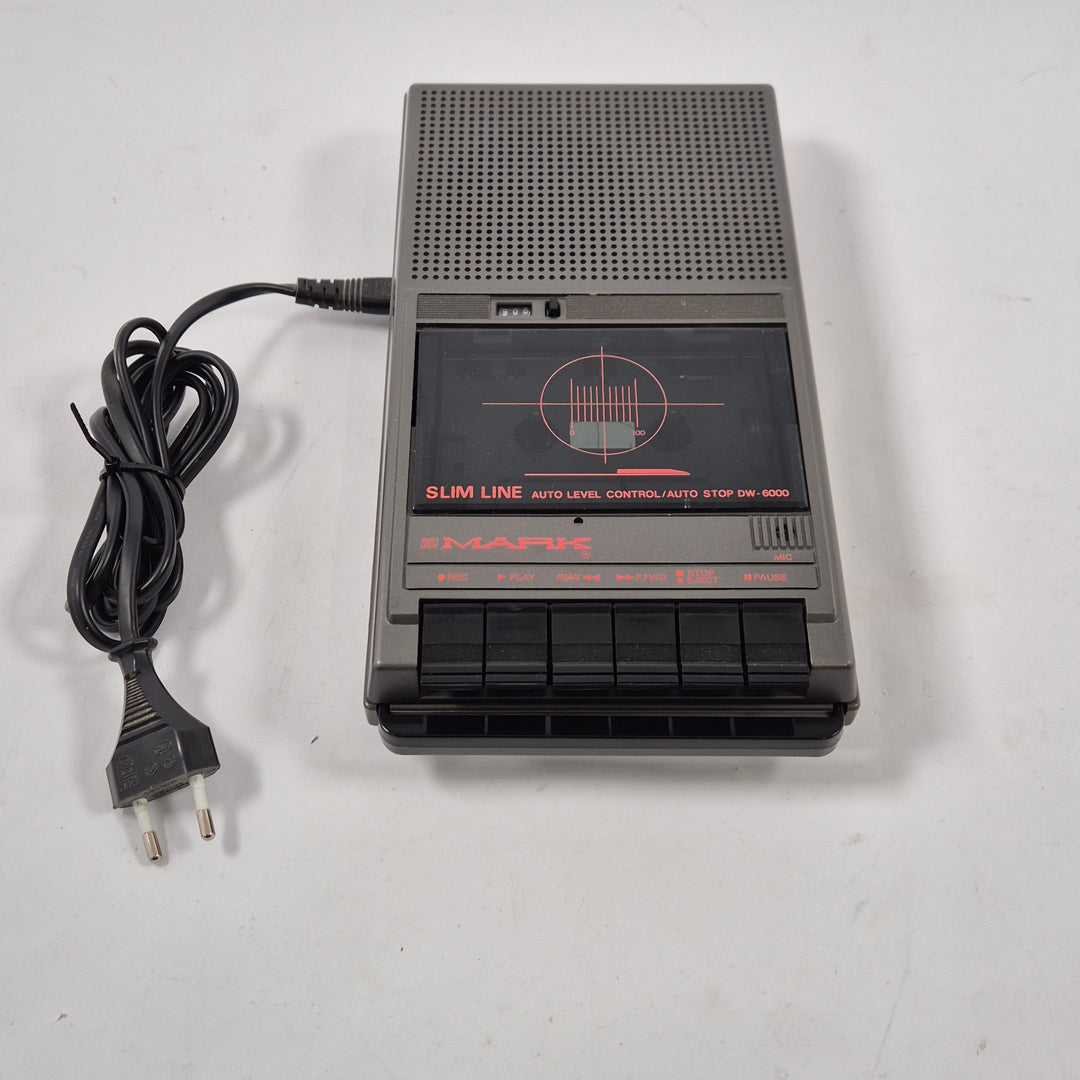 Prelude DW-6000 retro kassettbandspelare portabel