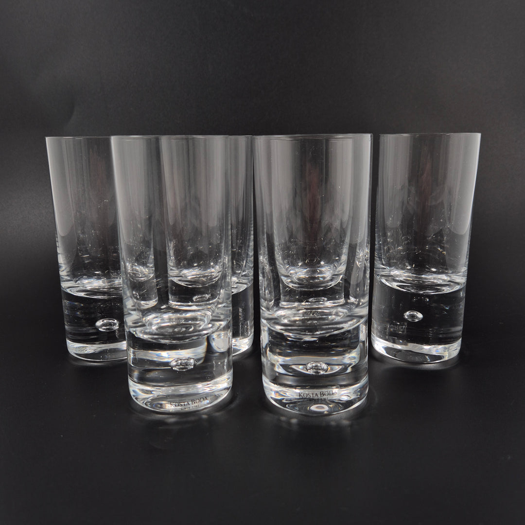 Eleganta höga dricksglas Kosta Boda set 6