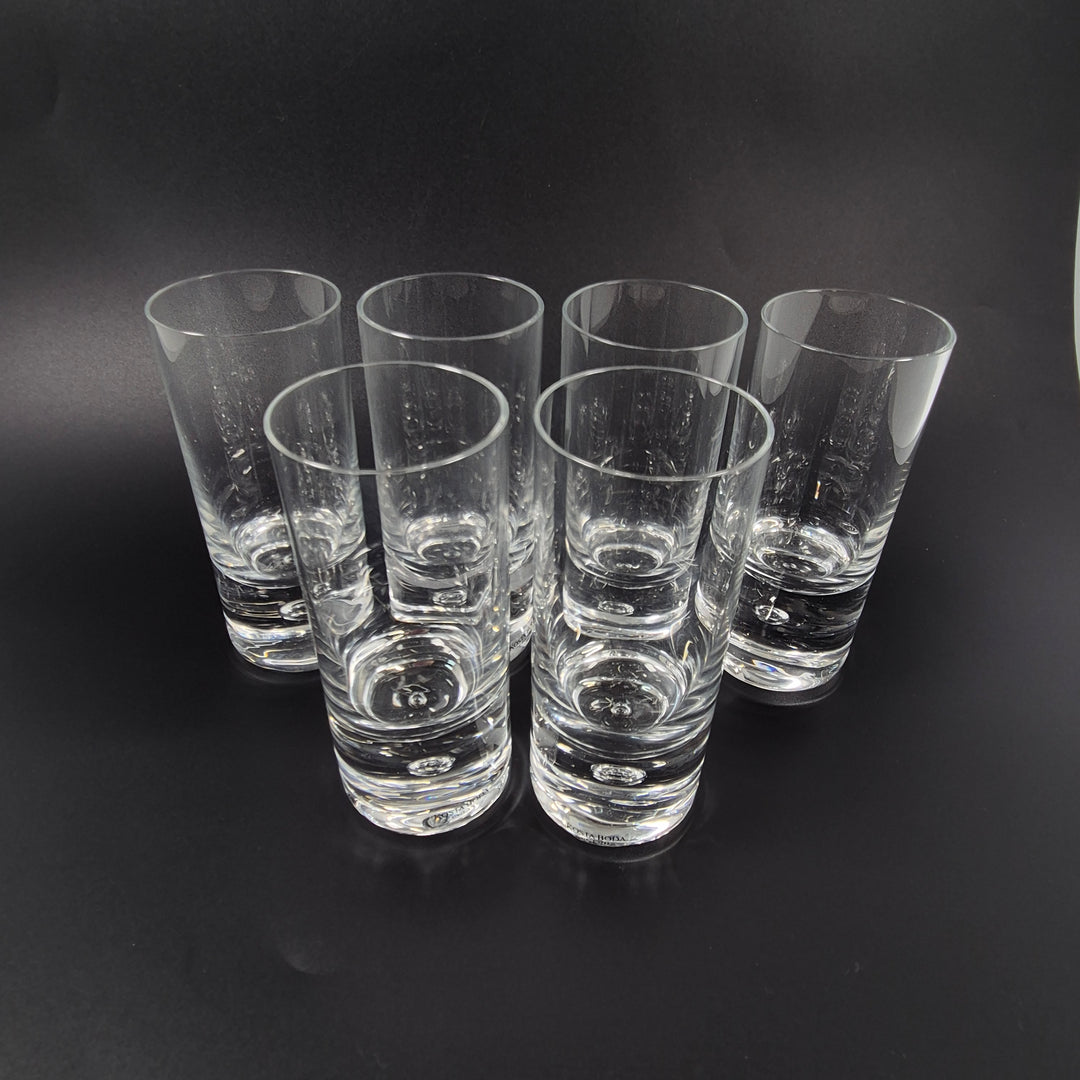 Eleganta höga dricksglas Kosta Boda set 6