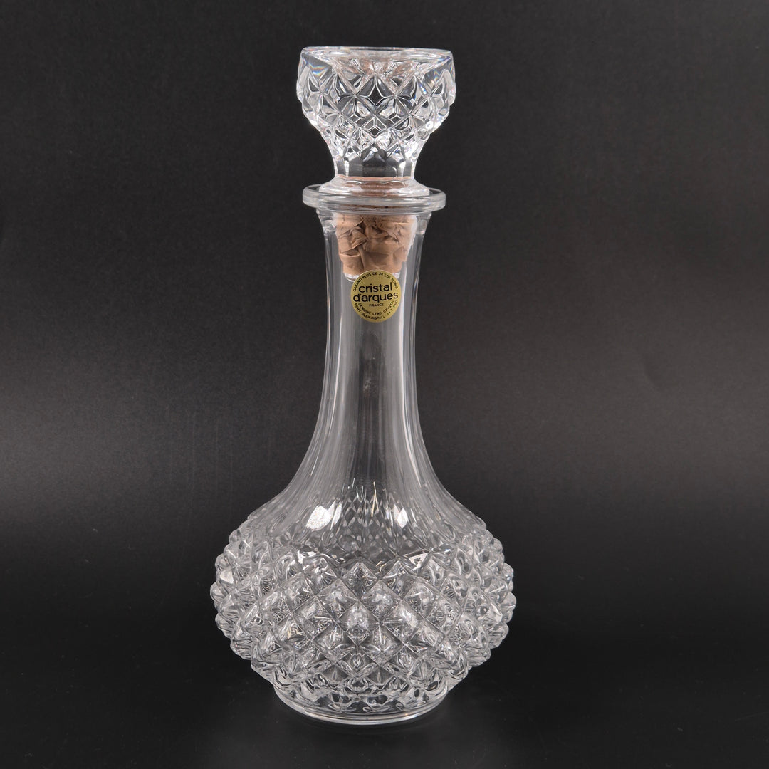 Retro kristallkaraff i blykristall Cristal d’Arques