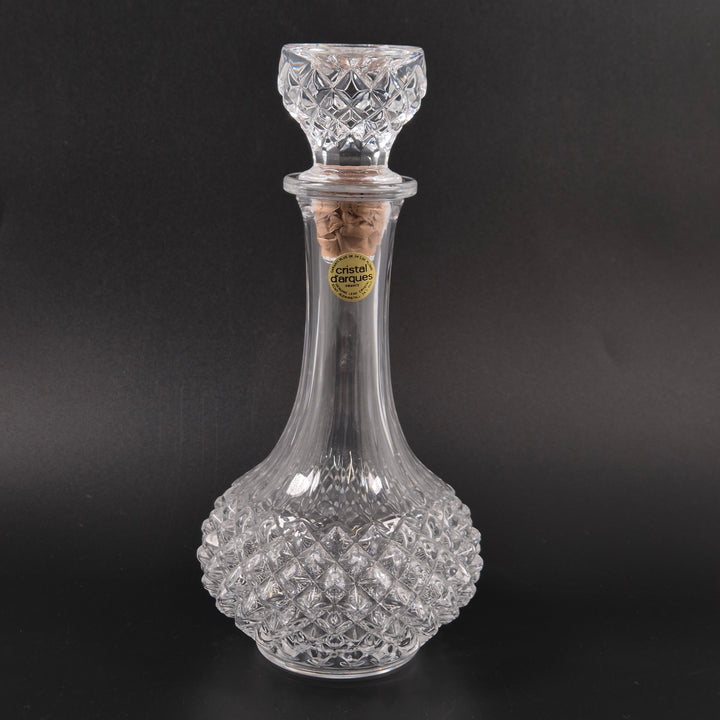 Retro kristallkaraff i blykristall Cristal d’Arques