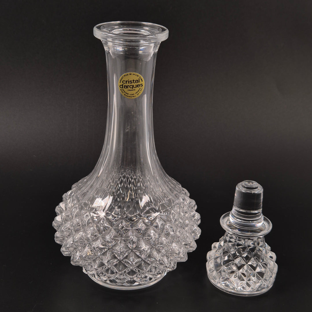 Retro kristallkaraff i blykristall Cristal d’Arques