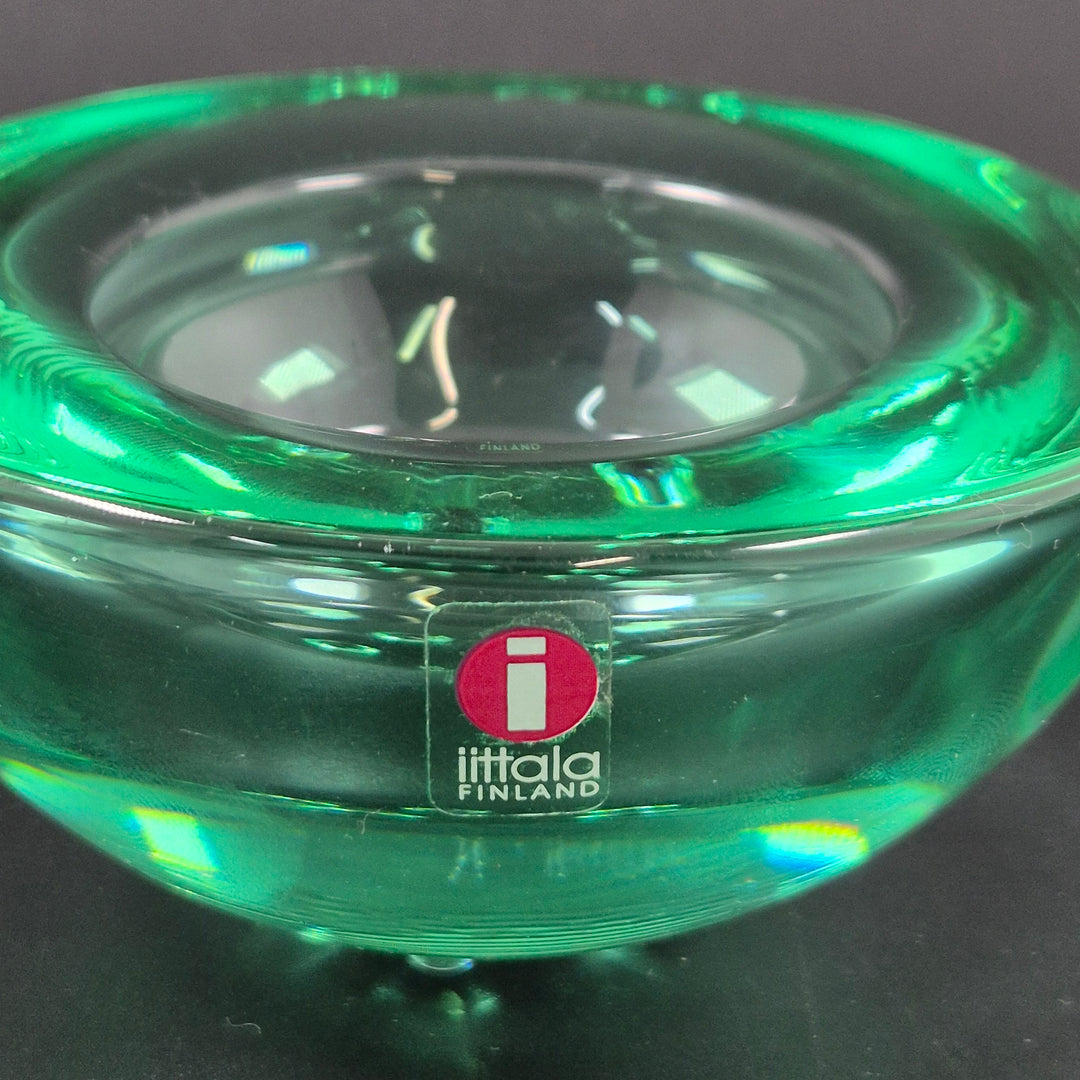 Iittala glasskålar set klart och grönt