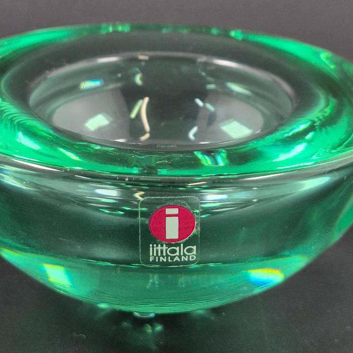 Iittala glasskålar set klart och grönt