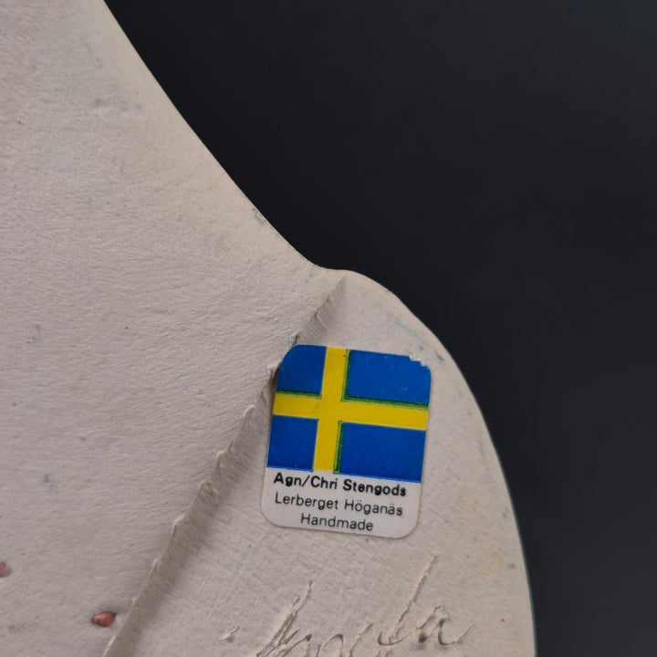 Unik snäckskål i stengods Agn/Chri