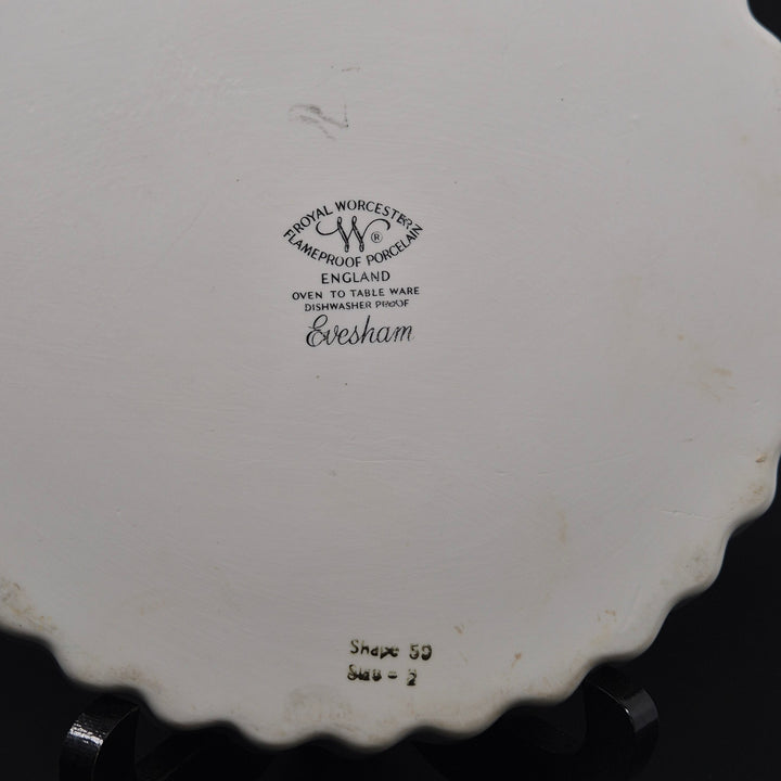 Royal Worcester Evesham pajform retro porslin