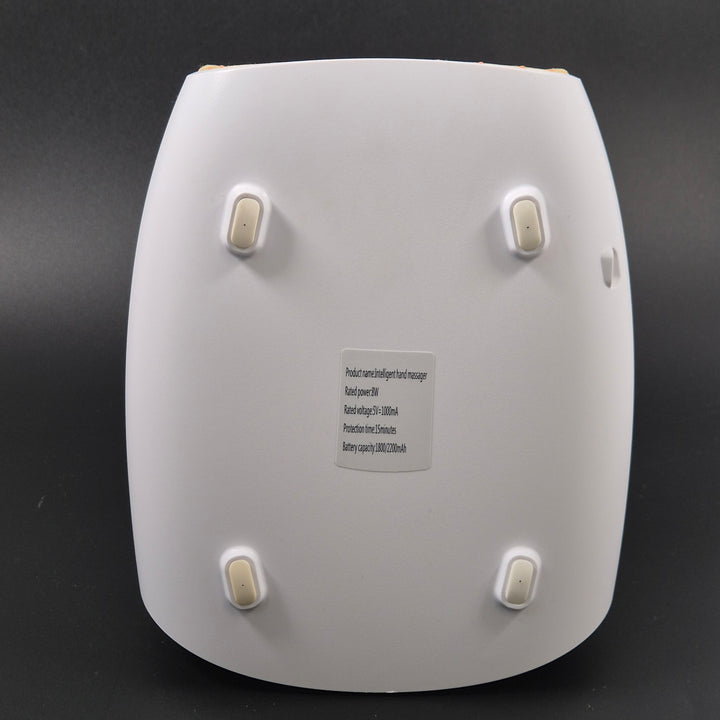 Vit modern handmassager med automatisk avstängning