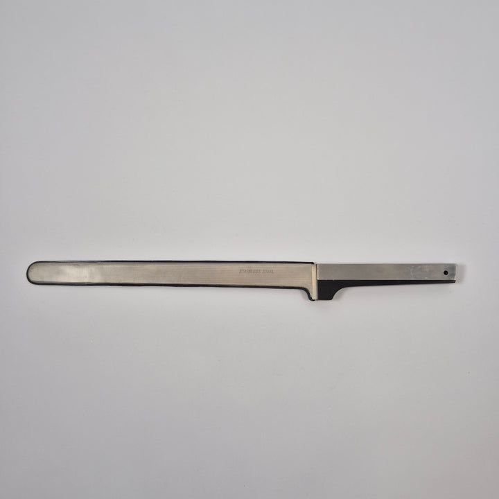 Elegant rostfri smörkniv med etui modern