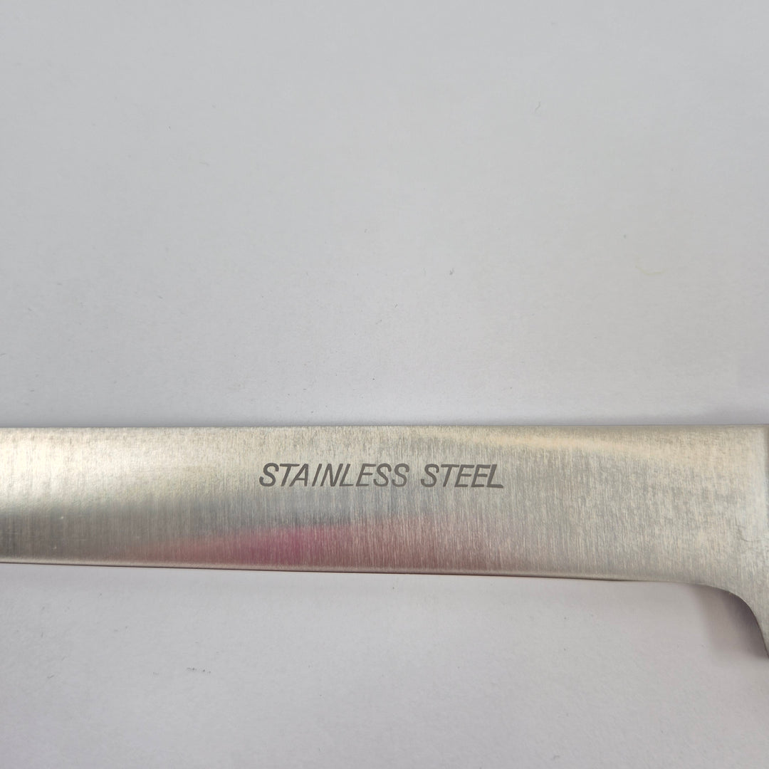 Elegant rostfri smörkniv med etui modern