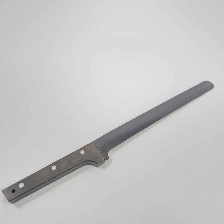 Elegant rostfri smörkniv med etui modern