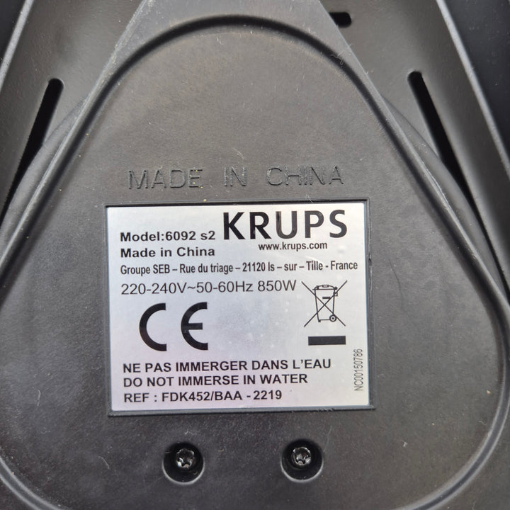 Krups smörgåsgrill 6092 modern nonstick