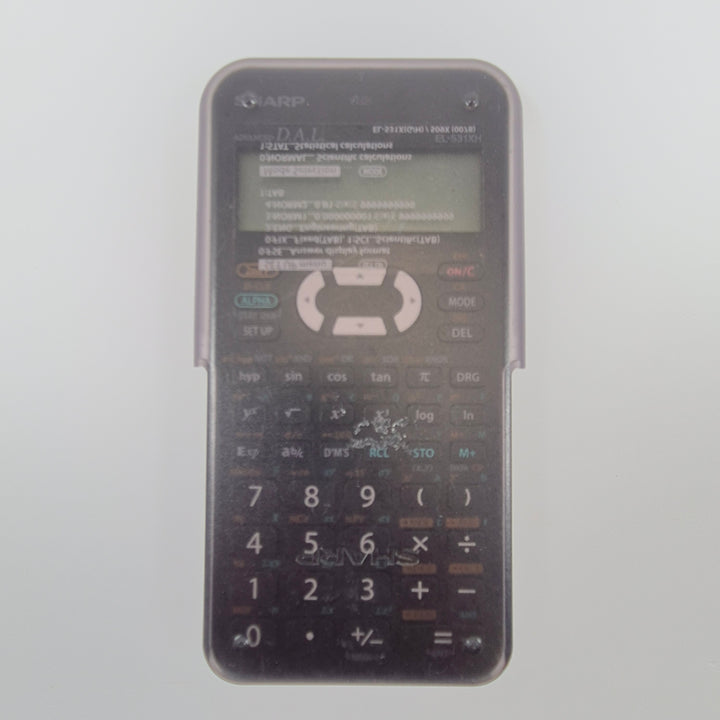 Vetenskaplig miniräknare Sharp EL-S31XH fickformat