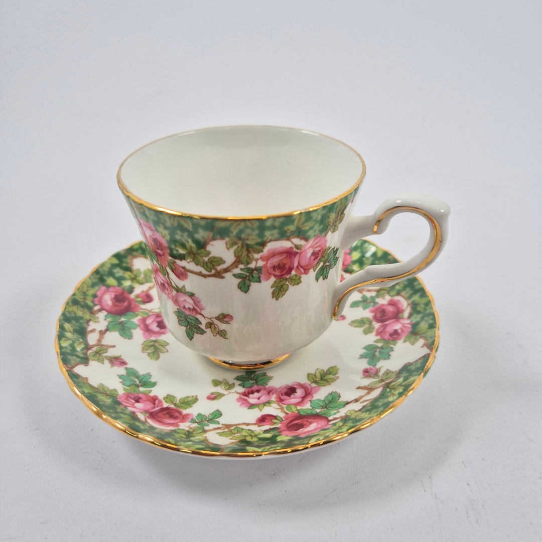 Royal Stafford kaffeservis benporslin Olde English Garden