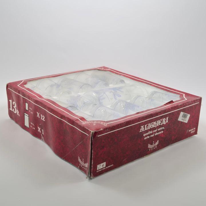 Retro glasservis med karaff Alighieri Discover
