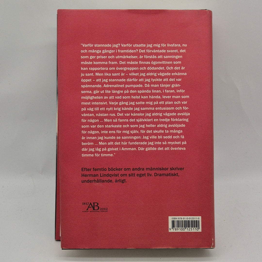 Mitt i allt självbiografi Herman Lindqvist bok