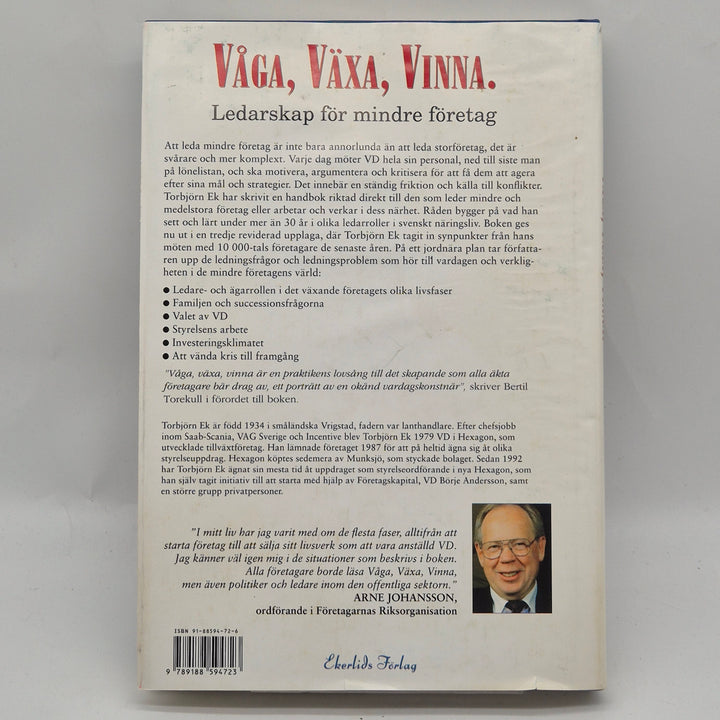Våga Växa Vinna ledarskapsbok småföretagare