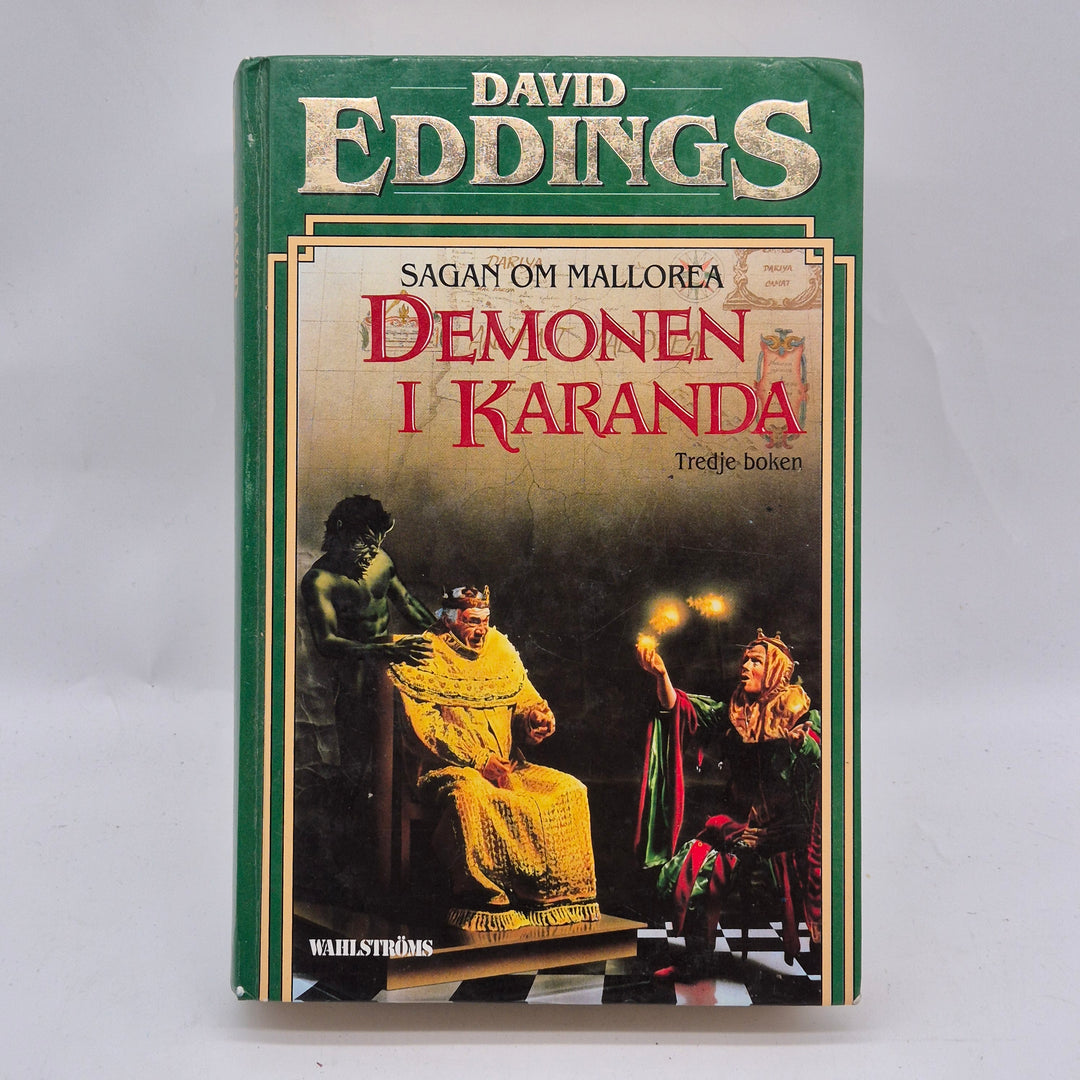 Demonen i Karanda retro inbunden fantasybok