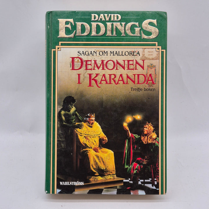 Demonen i Karanda retro inbunden fantasybok
