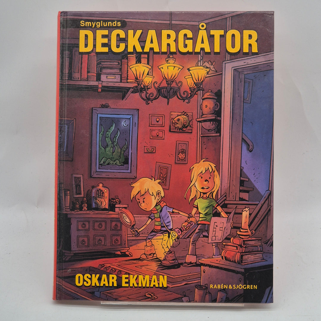 Smyglunds deckargåtor barnbok Rabén Sjögren