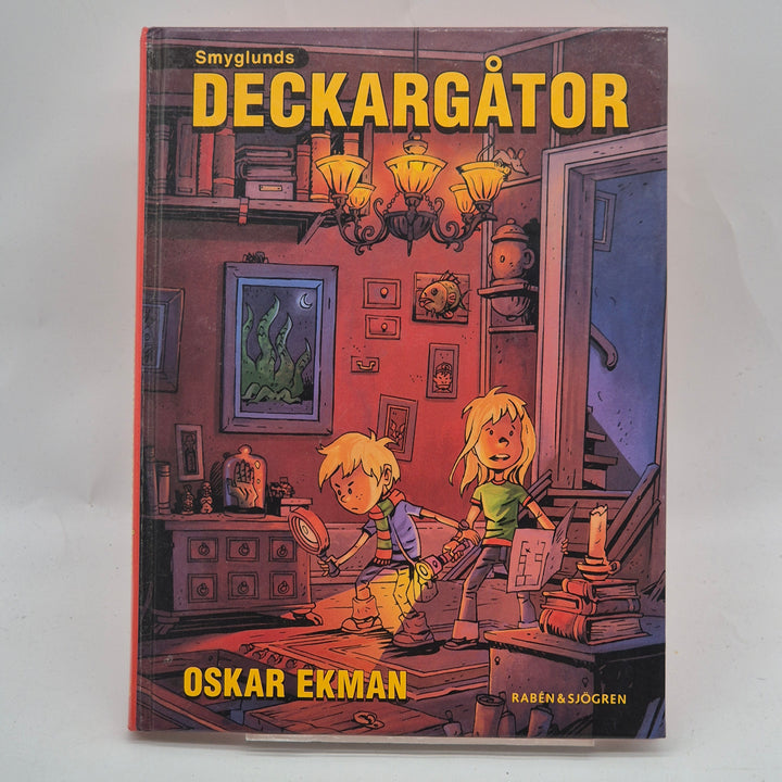 Smyglunds deckargåtor barnbok Rabén Sjögren