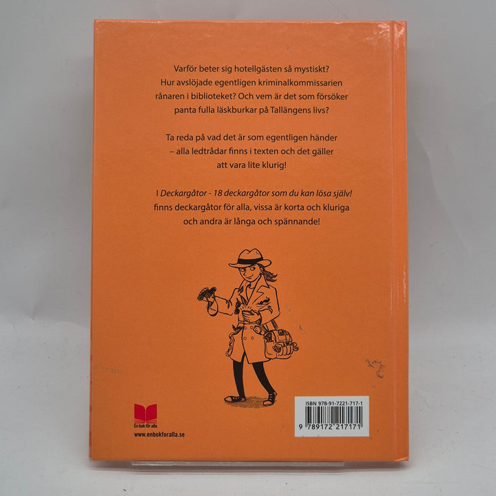 Deckargåtor barnbok 18 mysterier En bok för alla