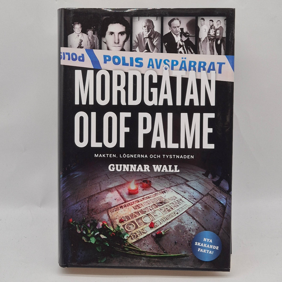 Mordgåtan Olof Palme inbunden true crimebok