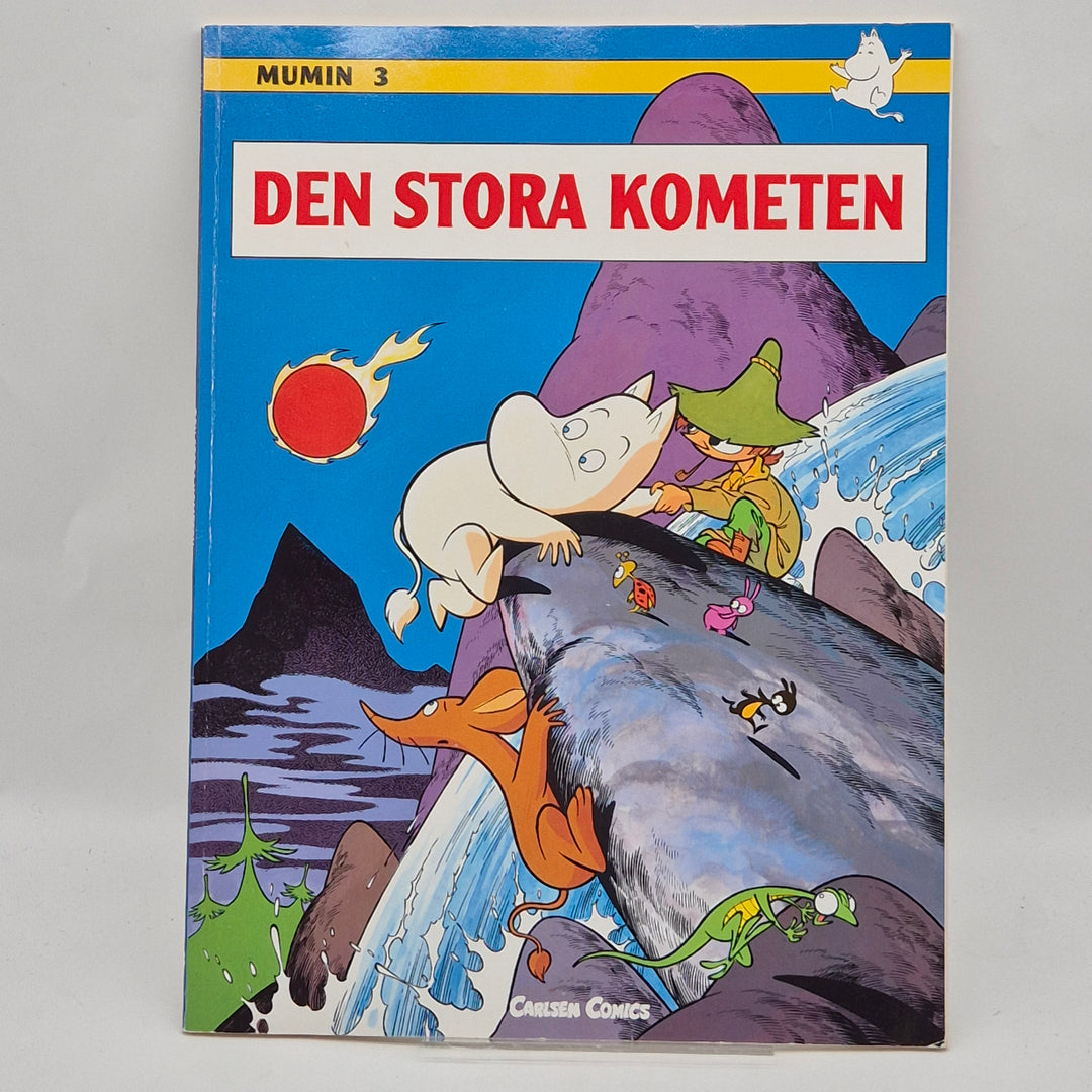 Mumin Den stora kometen seriealbum Carlsen Comics
