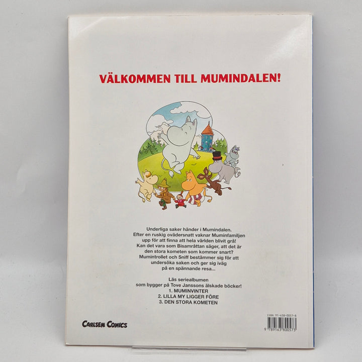 Mumin Den stora kometen seriealbum Carlsen Comics