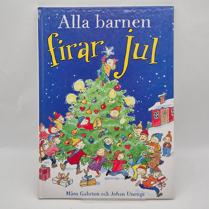 Alla barnen firar jul barnbok Semic