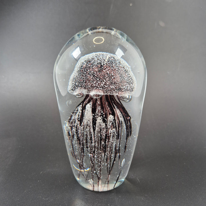 Unik glasprydnad manet pappersvikt modern design