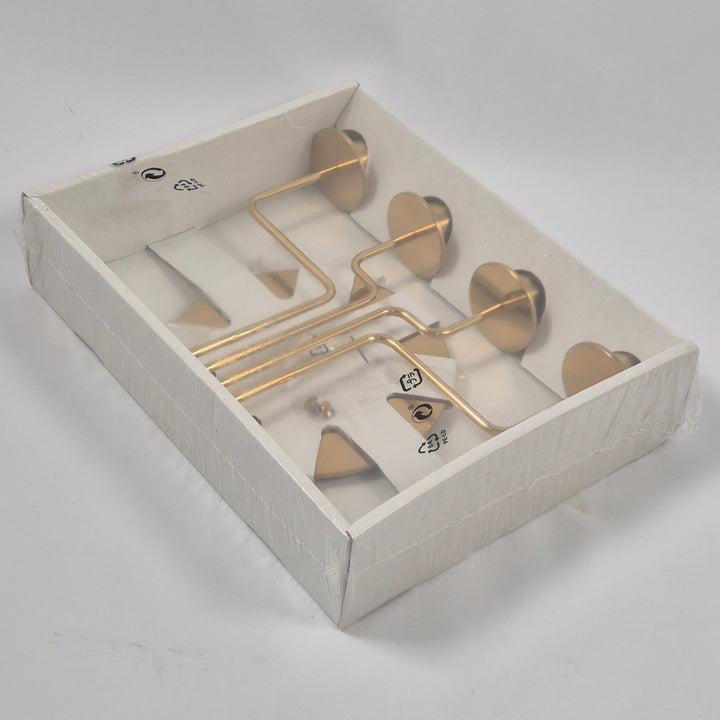IKEA Pärlband ljusstake mässingsfärgad elegant