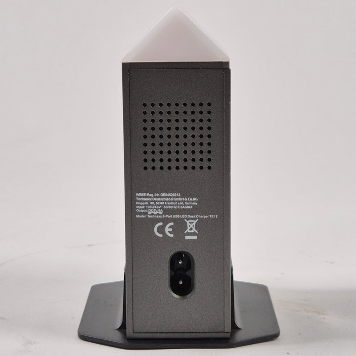 Technaxx USB laddningsstation torn med LED