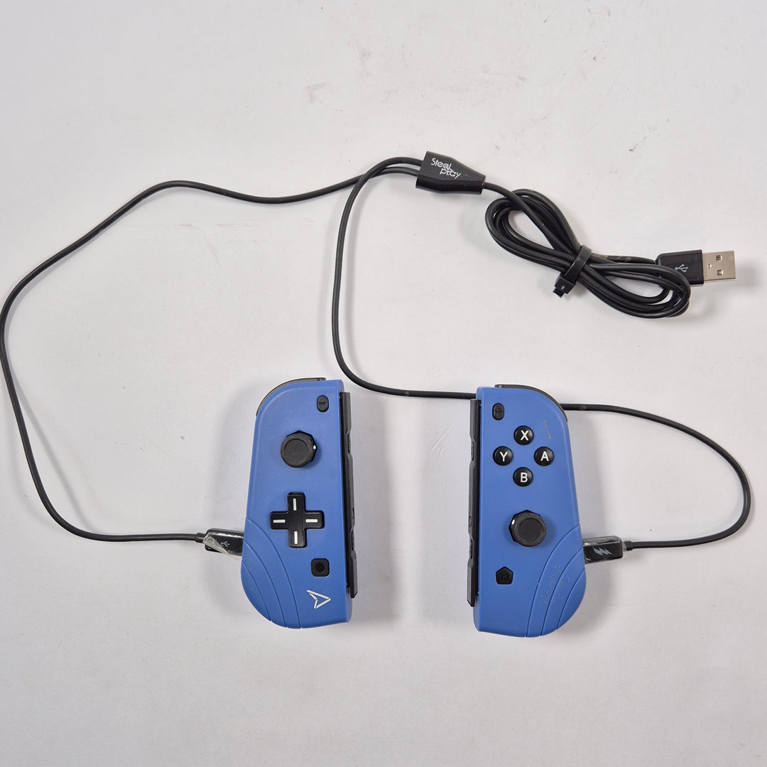 Blå trådlösa Steelplay handkontroller Nintendo Switch
