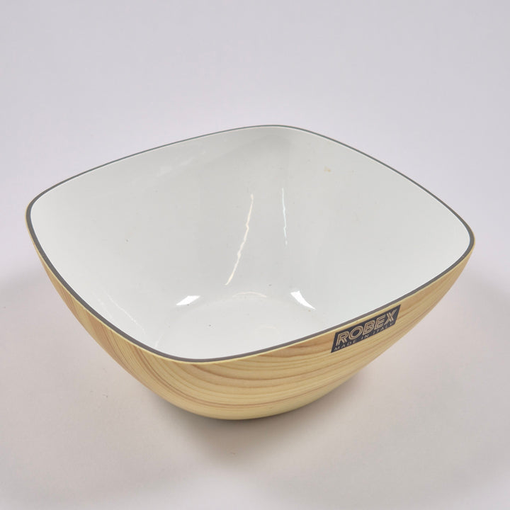 Retro serveringsset Robex plast träimitation