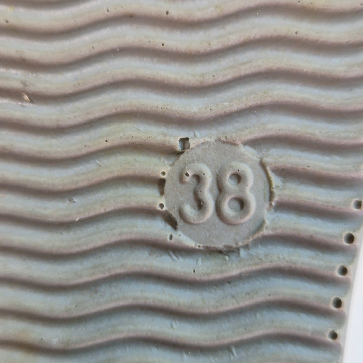 Ljusgröna Rieker sneakers snörning dragkedja 38
