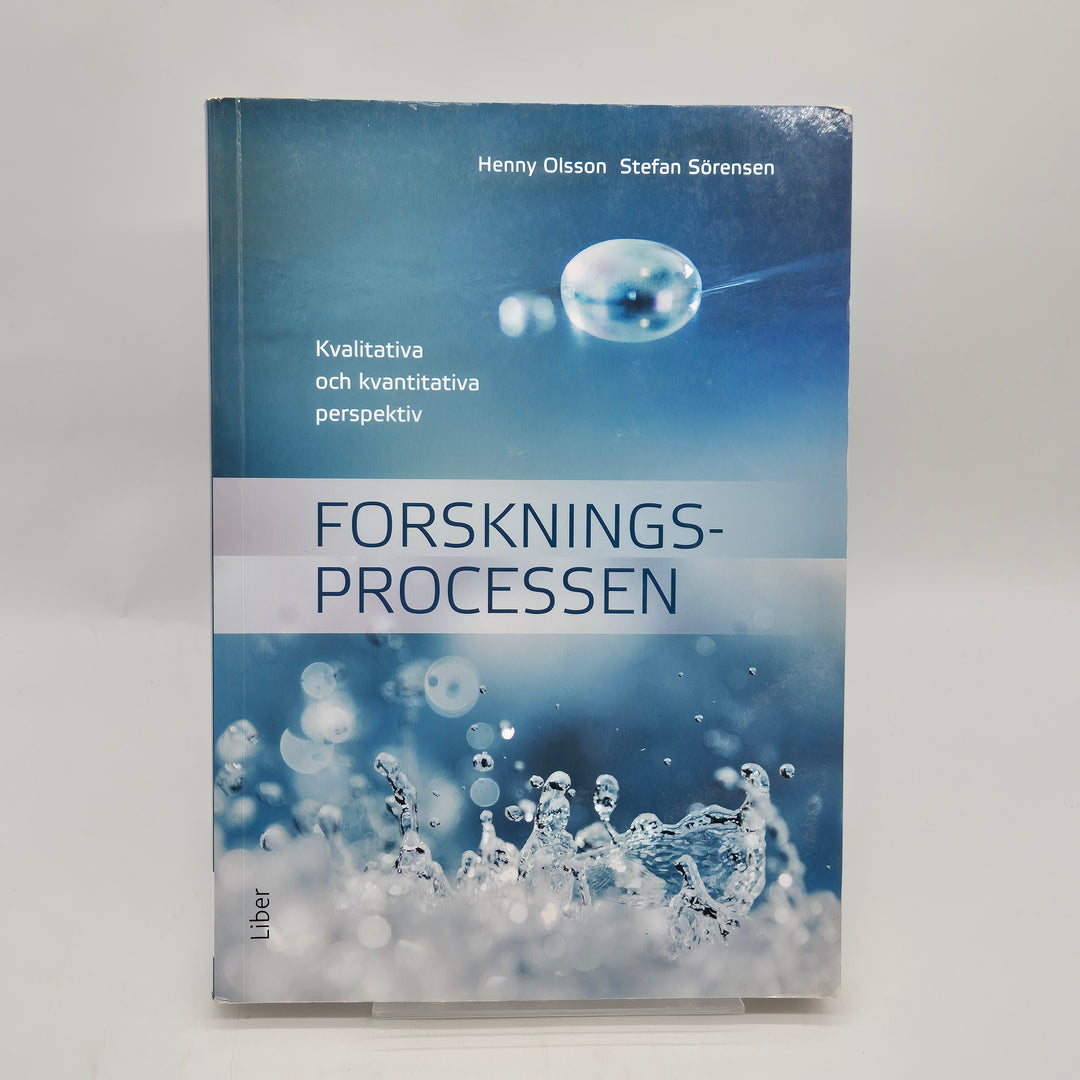 Forskningsprocessen kursbok Liber modern begagnad