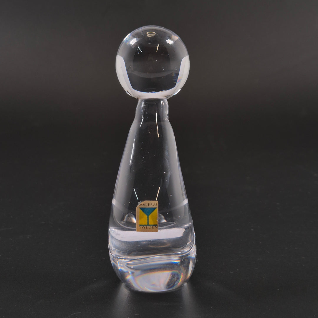 Retro glasfigur säl Målerås Sweden