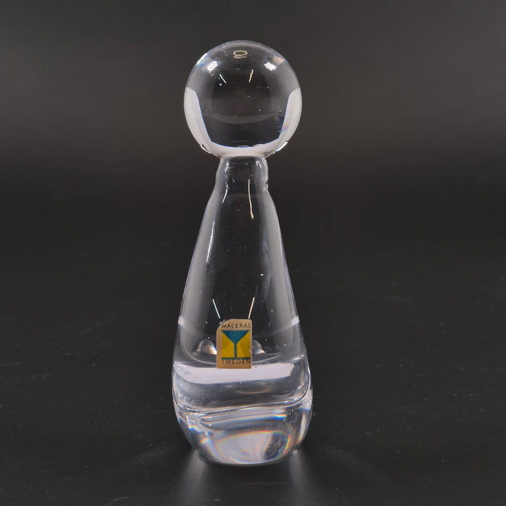 Retro glasfigur säl Målerås Sweden