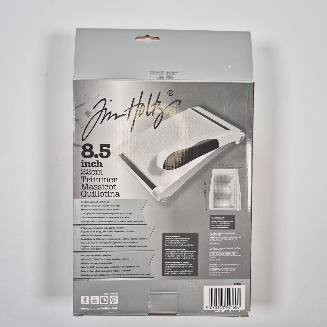 Tim Holtz pappersskärare guillotin 22 cm