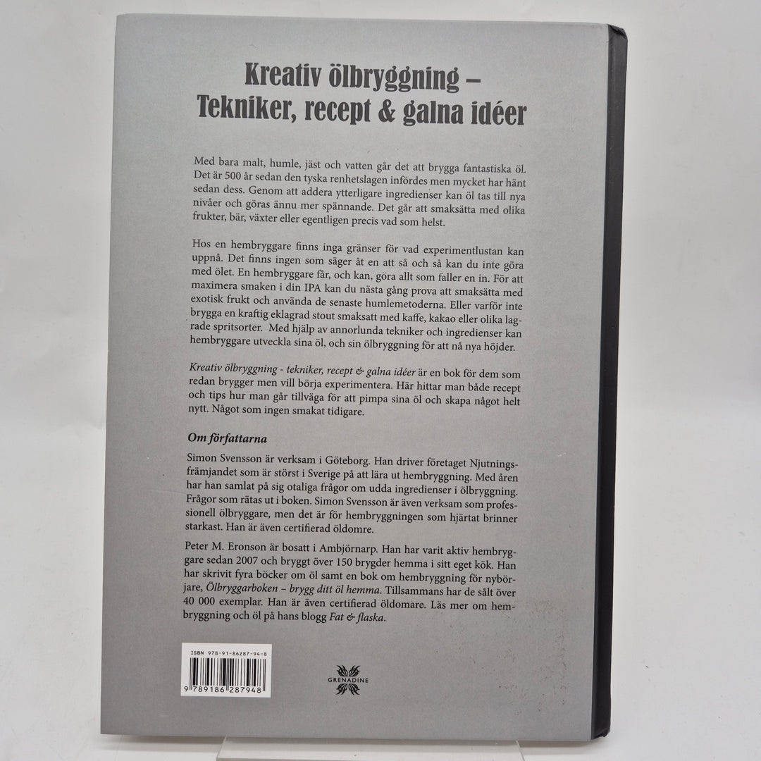 Kreativ öl hembryggning bok modernt begagnad
