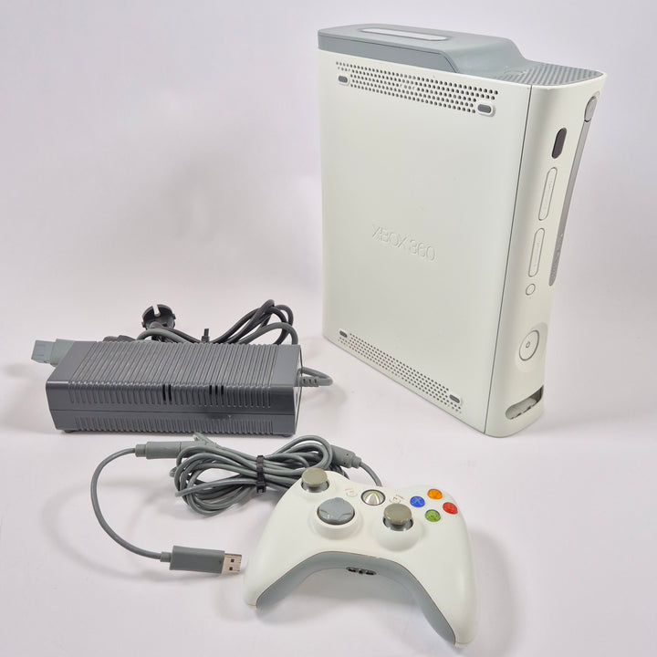 Microsoft Xbox 360 vit retro spelkonsol begagnad