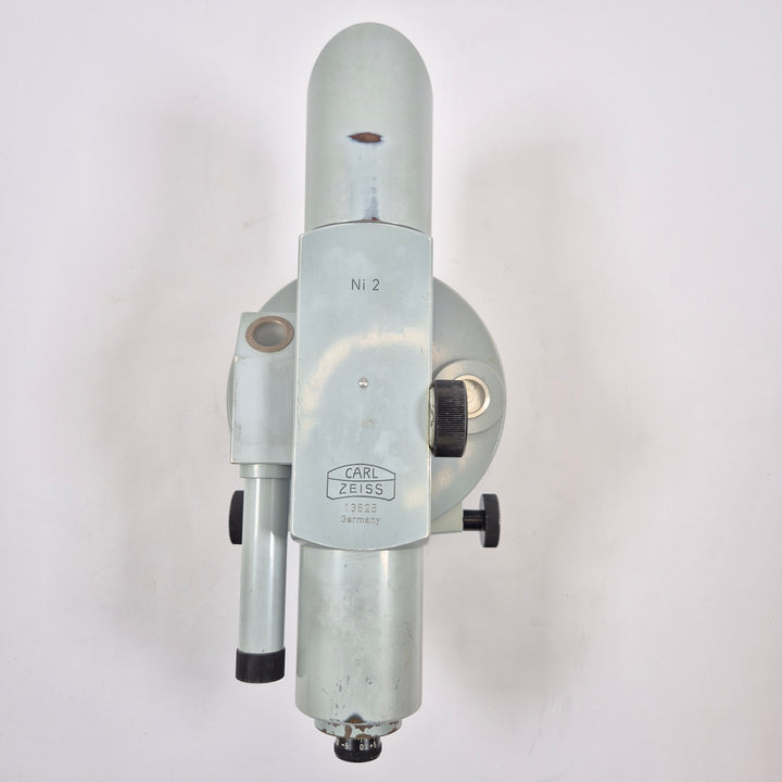 Retro optiskt nivelleringsinstrument med träetui