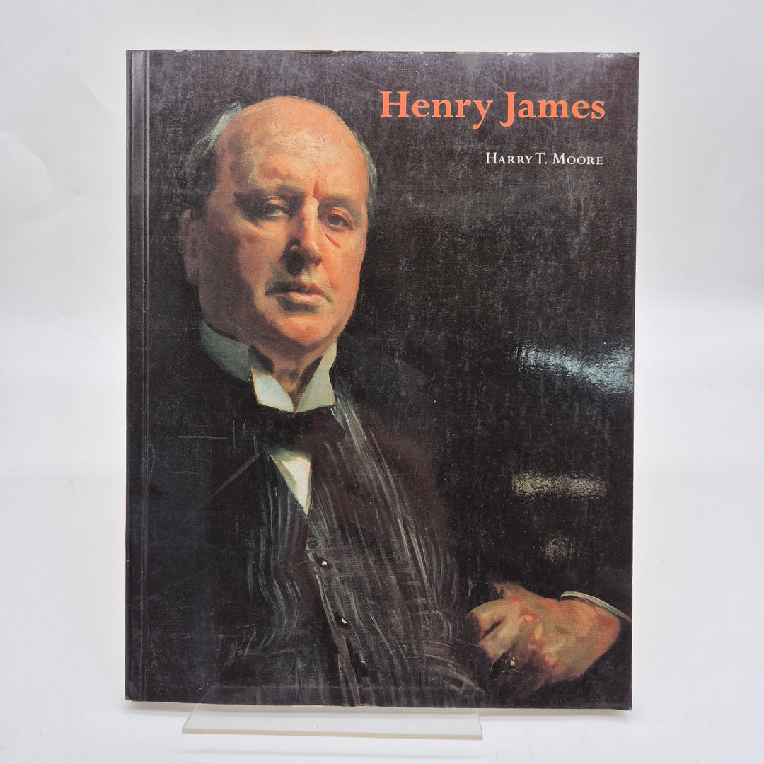 Henry James biografi illustrerad hårdpärmsbok vintage