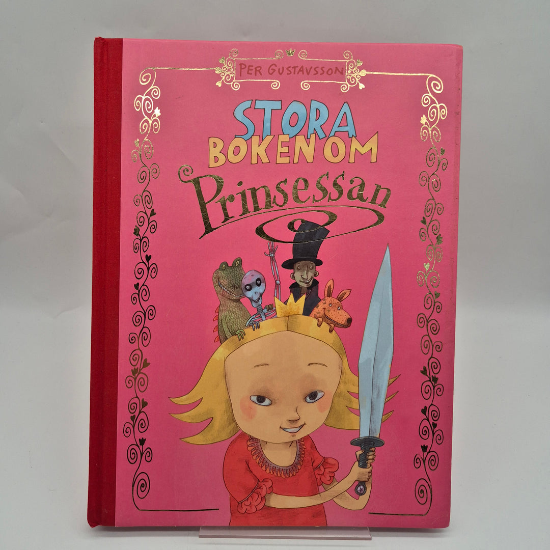 Stora boken om Prinsessan bilderbok rosa