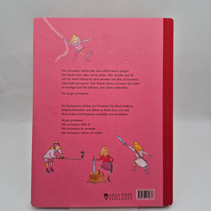 Stora boken om Prinsessan bilderbok rosa