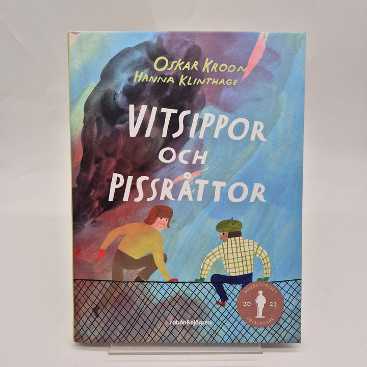Vitsippor och pissråttor illustrerad barnbok Rabén