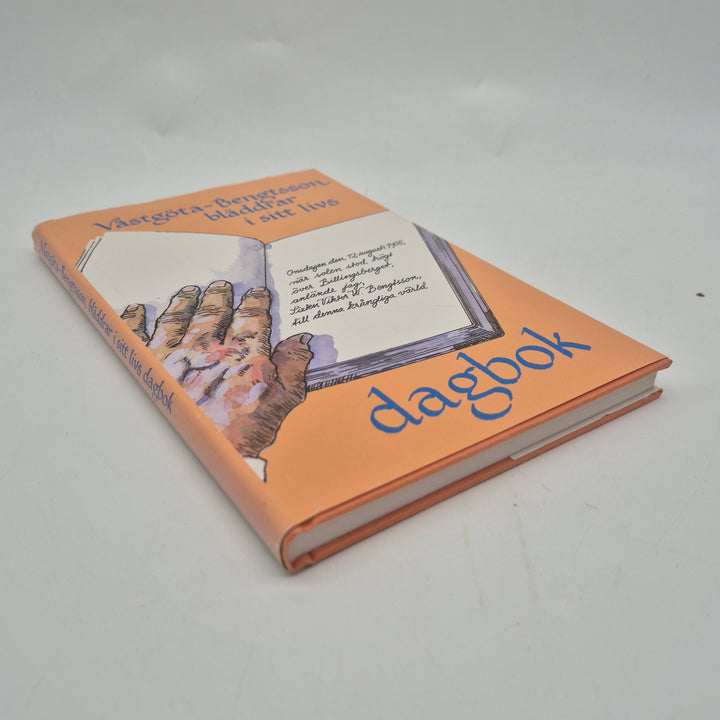 Västgöta-Bengtsson självbiografisk dagbok inbunden bok