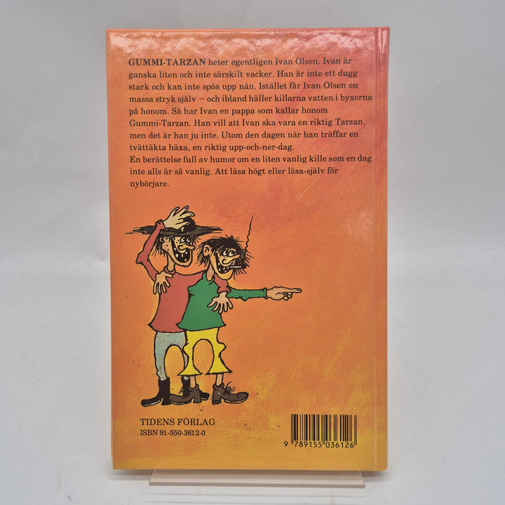 Gummi Tarzan barnbok retroklassiker inbunden