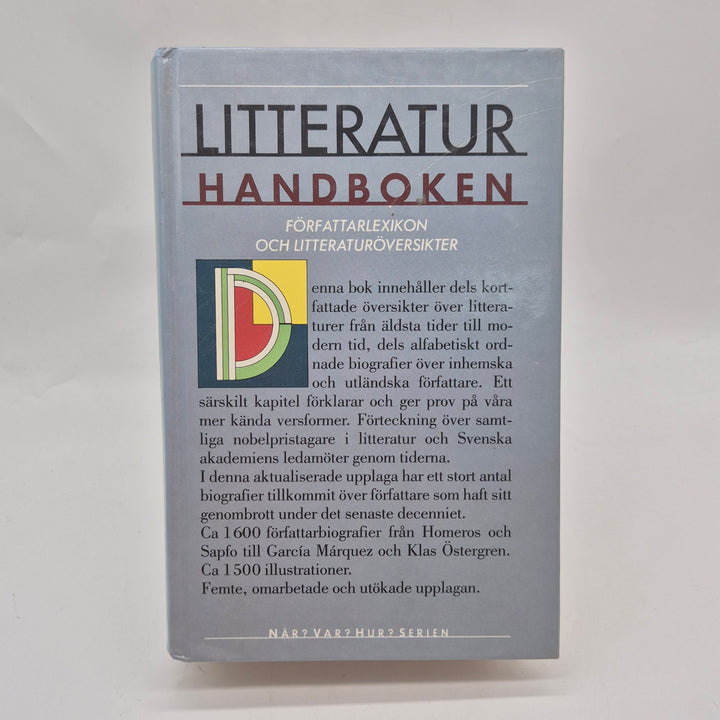 Litteraturhandboken klassisk referensbok Förlaget Forum