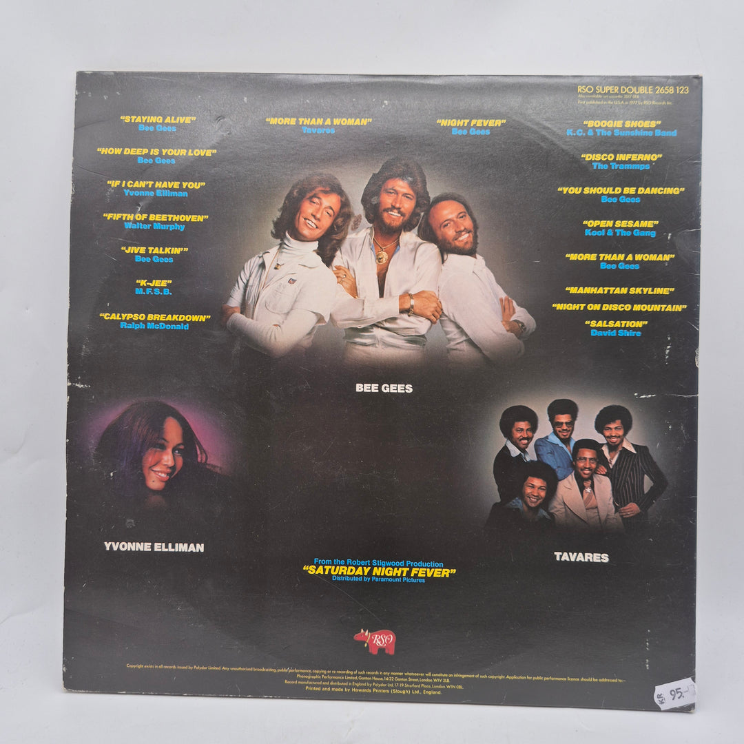 Saturday Night Fever retro vinyl dubbel-LP